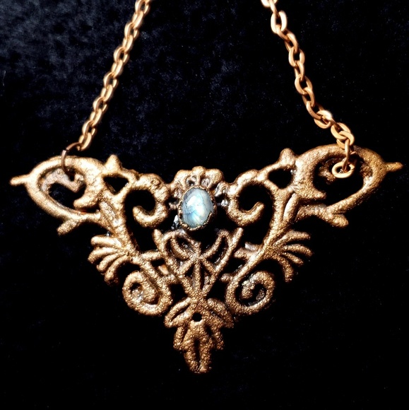 Moonstone necklace - Picture 4 of 6